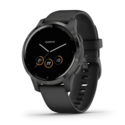 Garmin Vivoactive 4, GPS Smartwatch, Features Music, Body Energy Monitoring, Animated Workouts, Pulse Ox Sensors and More, Black | Amazon (US)