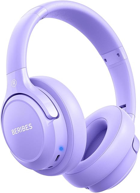 BERIBES Bluetooth Headphones Over Ear Wireless HiFi Stereo Headsets 65H 6EQ | Bluetooth 6.0,with ... | Amazon (US)