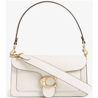 Coach Ladies White Pebbled-Leather Tabby Shoulder Bag | Selfridges