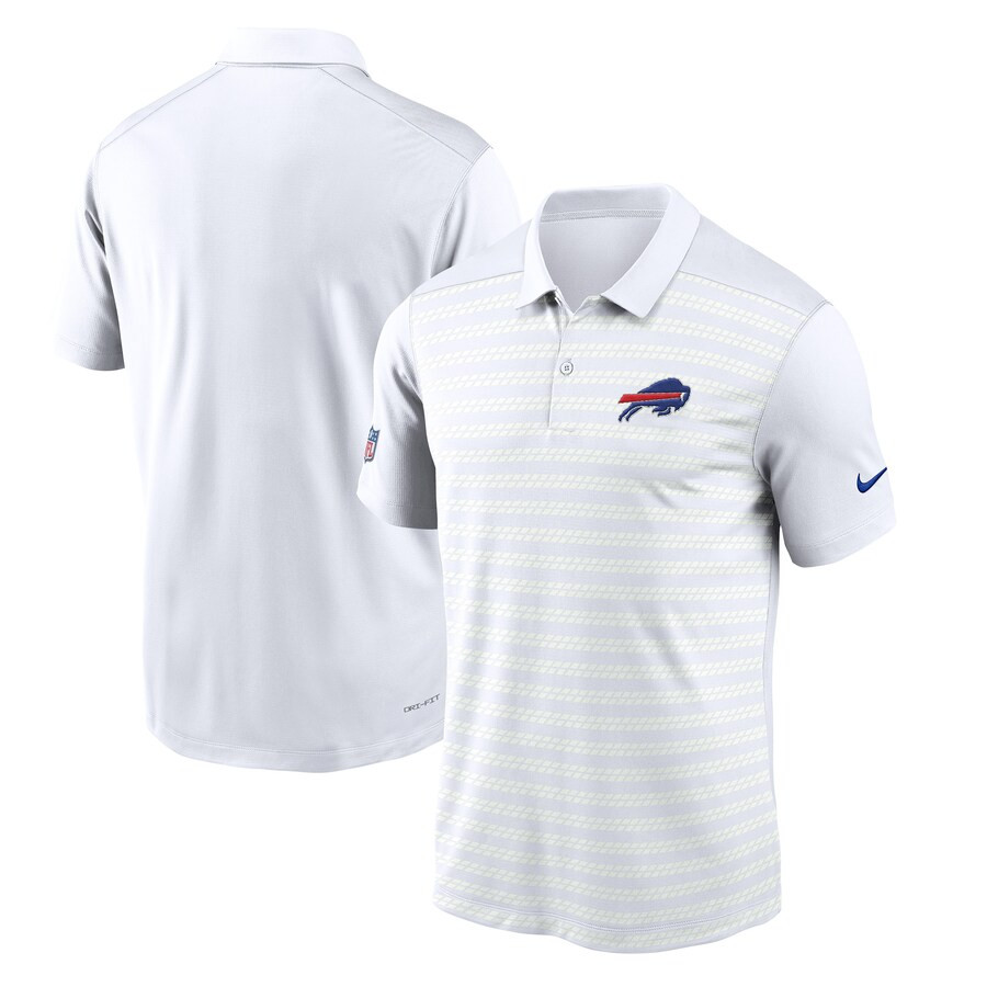 Buffalo Bills Nike Sideline Victory Dri-FIT Polo - White | Fanatics