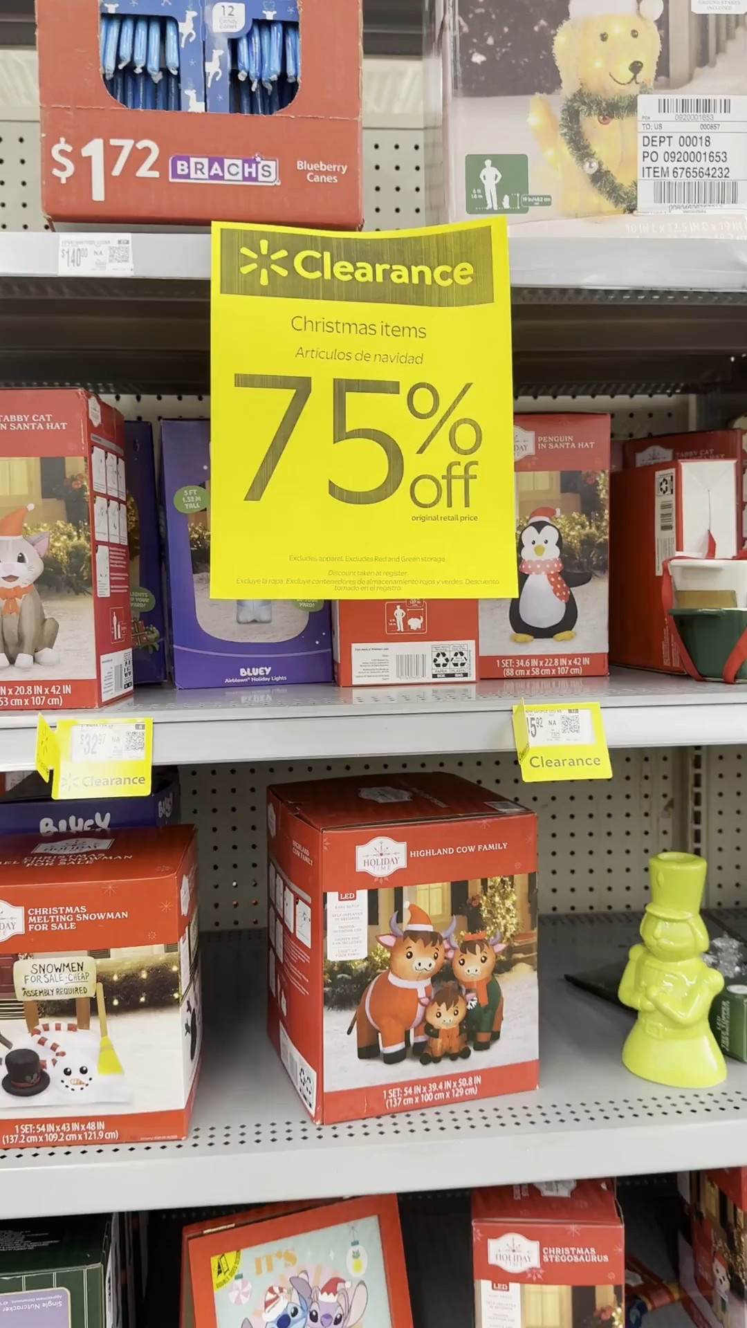 Christmas decorations are 75% OFF 🎄🔥
This is the absolute BEST time to stock up for next Christmas — decor, trees, lights, and all the festive extras for a fraction of the price.
I linked my favorite discounted Christmas decor on LTK so you can shop now and save BIG!

#christmasdecor #afterchristmassale #holidaydeals #christmasplanning #walmartfinds #LTKholiday #LTKhome #LTKfinds #LTKsale #shoppingfavorites #onlineshopping #savemoney #ShoppingWithPriiincesss #Atlantamom #AtlantaCreator #Atlantacontentcreators

#LTKHoliday #LTKSaleAlert #LTKSeasonal