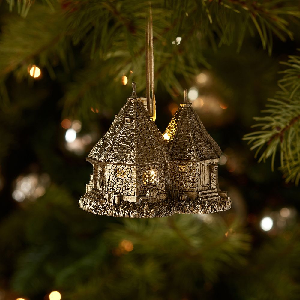 Harry Potter™ Light-Up Ornament- Hagrid™'s Hut | Pottery Barn Teen