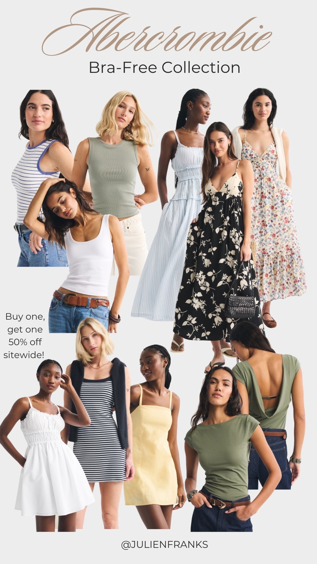 I’m loving @abercrombie’s bra-free tops and dresses right now! Shop everything buy one, get one 50% off until April 20th!

#LTKootd #LTKSaleAlert #LTKSeasonal
