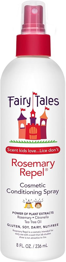 Fairy Tales Rosemary Repel Daily Kids Conditioning Spray – Kids Like the Smell, Lice Do Not, 8 ... | Amazon (US)