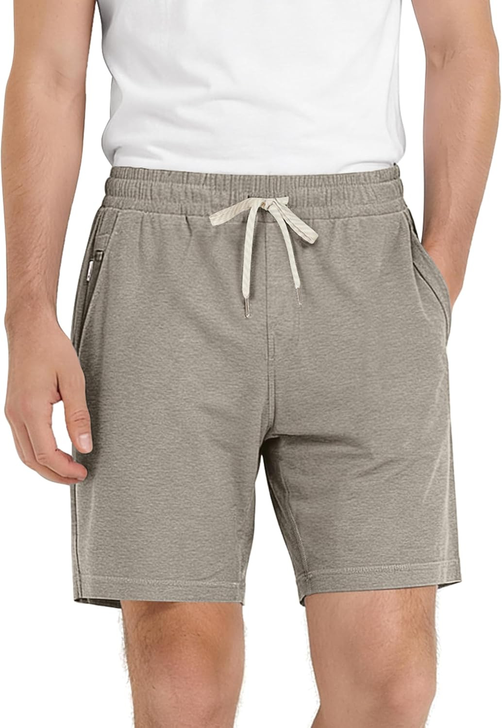 ODODOS Men's Performance Shorts 5" / 7" – Ultra Soft odSTRATUM Tech Everyday Shorts with Adjustable Waist and Secure Pockets | Amazon (US)