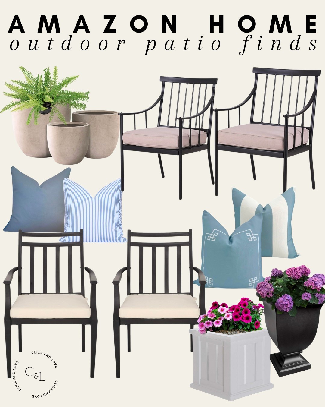 Patio finds from Amazon! Great pieces to give your outdoor space a cozy seating space 👏🏼 

Deck chair, accent pillow, outdoor pillow, planter pot, Outdoor decor, Spring home decor, exterior design, spring edit, patio refresh, deck, balcony, patio, porch, seasonal home decor, patio furniture, spring, spring favorites, spring refresh, look for less, designer inspired, Amazon, Amazon home, Amazon must haves, Amazon finds, amazon favorites, Amazon home decor #amazon #amazonhome

#LTKHome #LTKStyleTip #LTKSeasonal