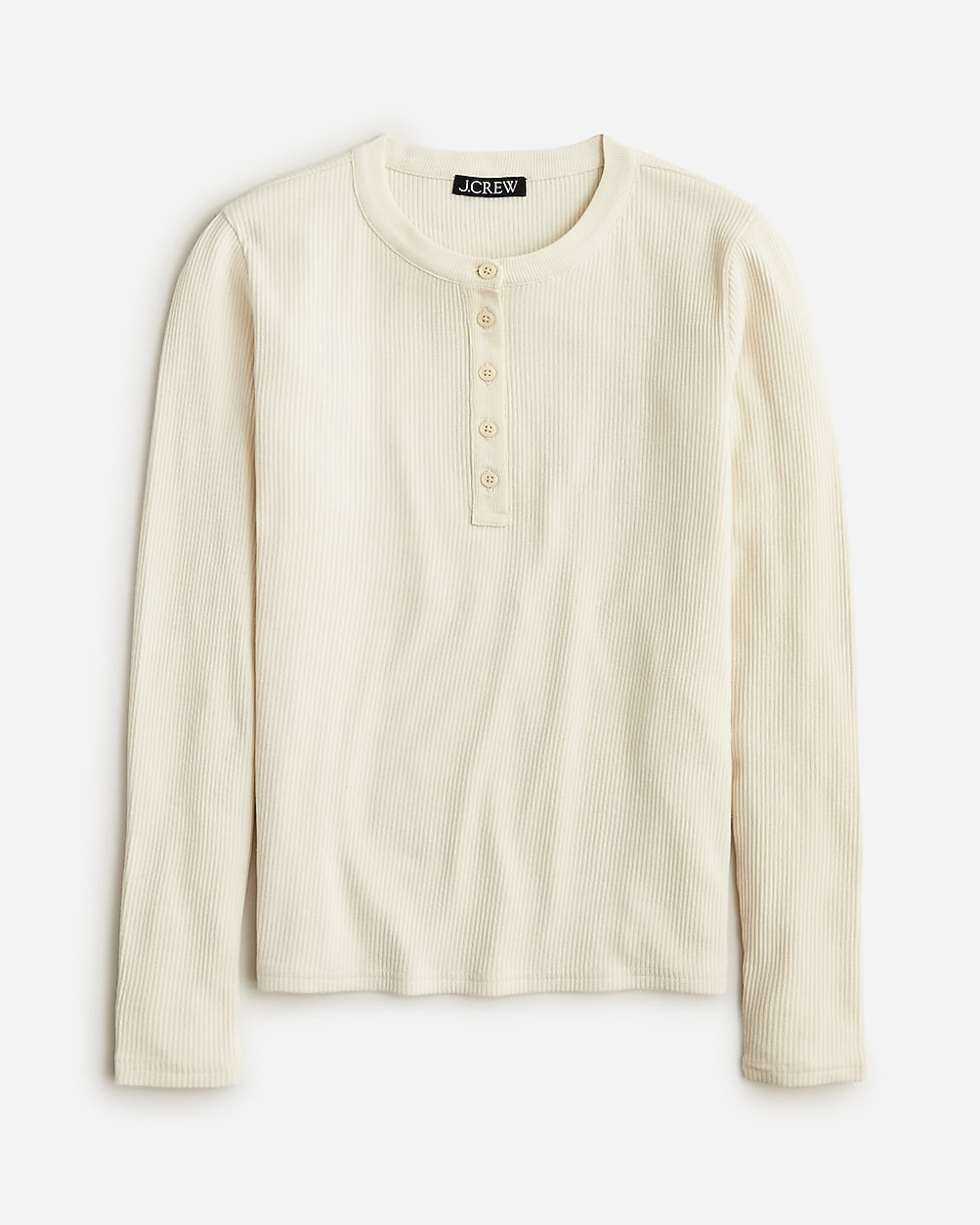 Vintage rib long-sleeve henley T-shirt | J. Crew US