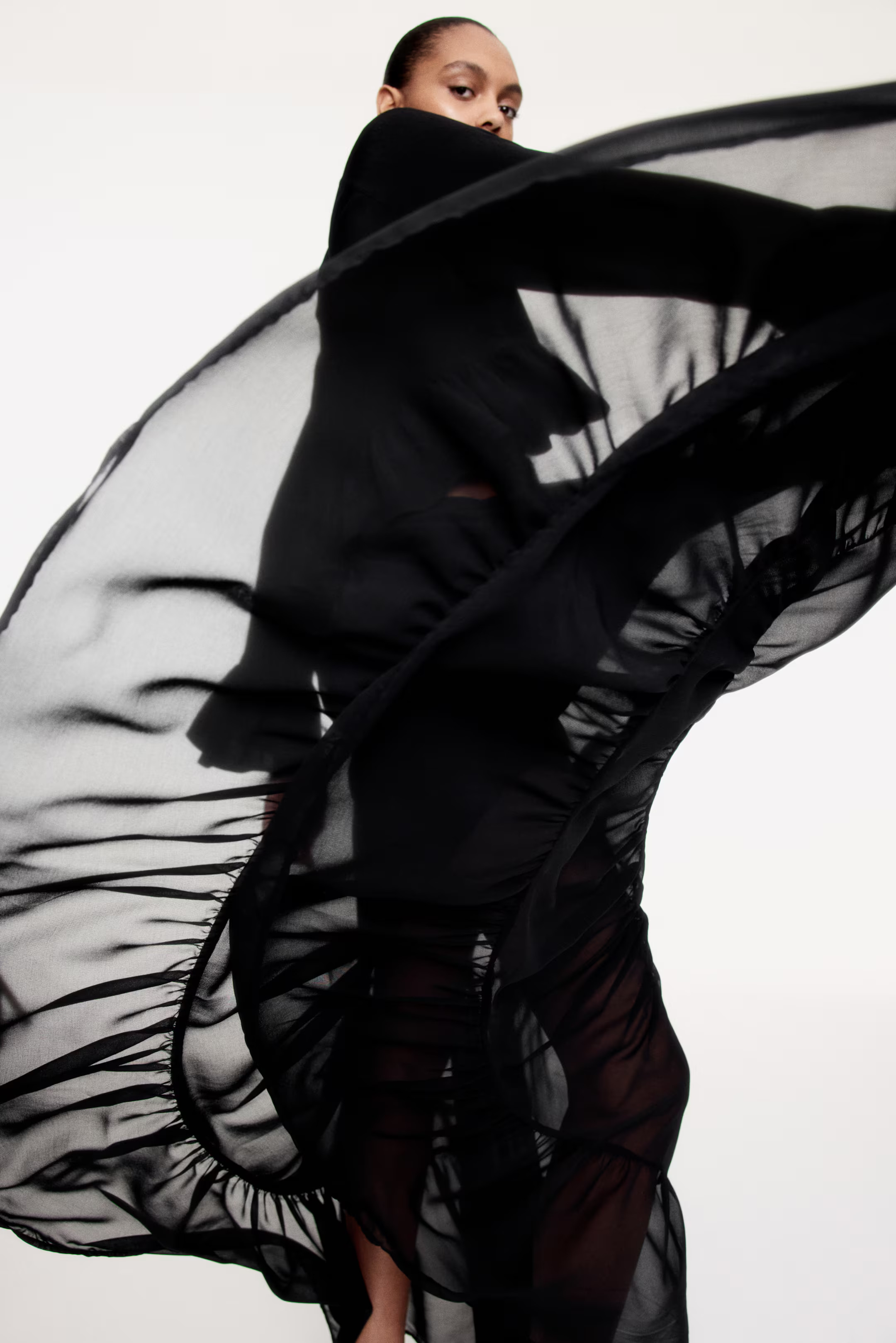 Tiered Maxi Skirt | H&M (US + CA)