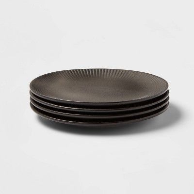 10" 4pk Stoneware Ardencroft Dinner Plates - Threshold™ | Target