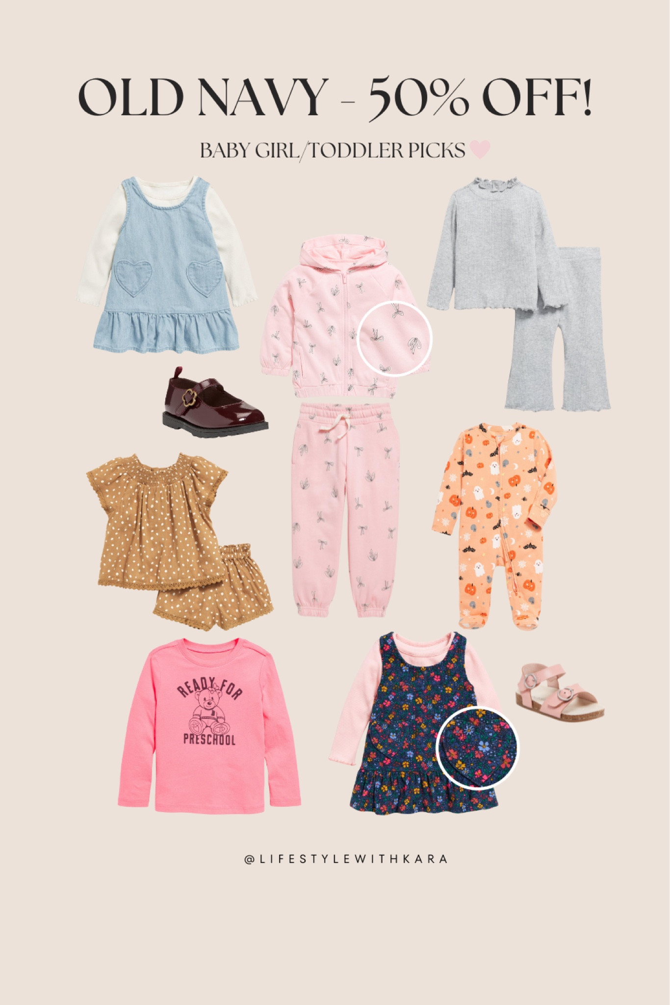 Rounded up the cutest baby girl/toddler clothes all 50% off rn at Old Navy! 💕

#LTKFamily #LTKKids #LTKBaby