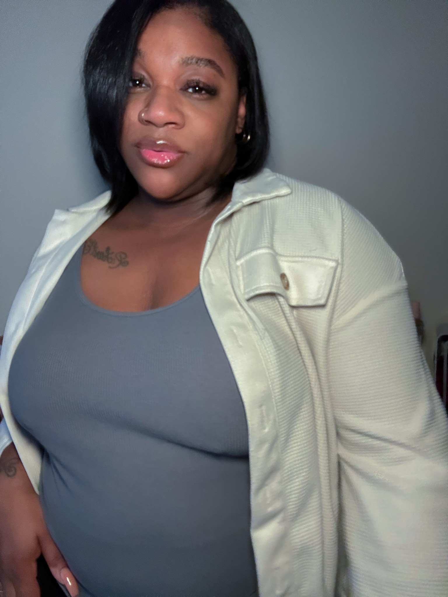 Morning vibes 🤍✨ wearing an XL

#shein #casual #comfy 

#LTKunder50 #LTKbeauty #LTKstyletip