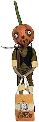 GALLERIE II Orvis Pumpkin Head Guy Joe Spencer Gathered Traditions Art Doll Black | Amazon (US)