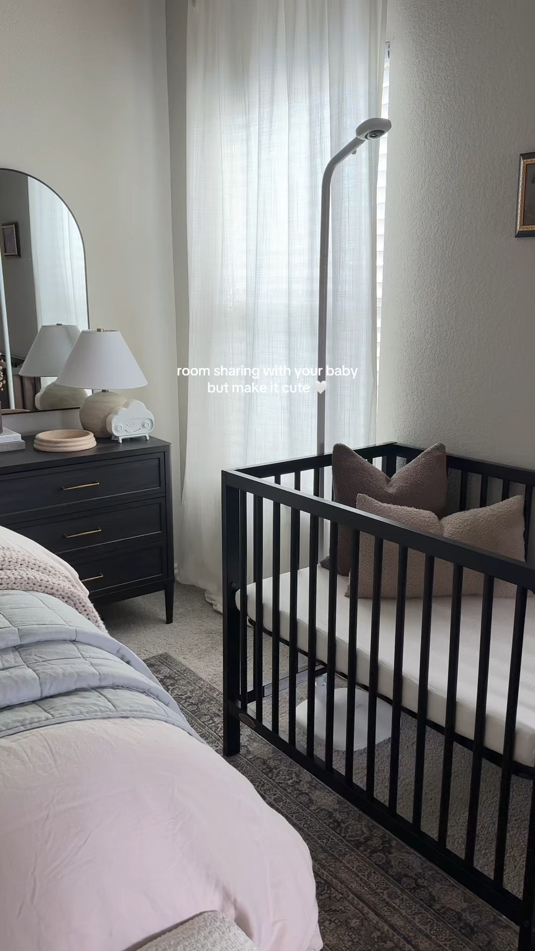 our room sharing journey has come to an end but here’s your reminder even if you’re room sharing you can still create a beautiful cozy space 🤍

#LTKHome #LTKBump #LTKBaby