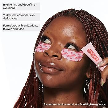 Topicals Faded Brightening Under Eye Masks | Patches to Depuff, Hydrate, Brighten and Cool | Redu... | Amazon (US)