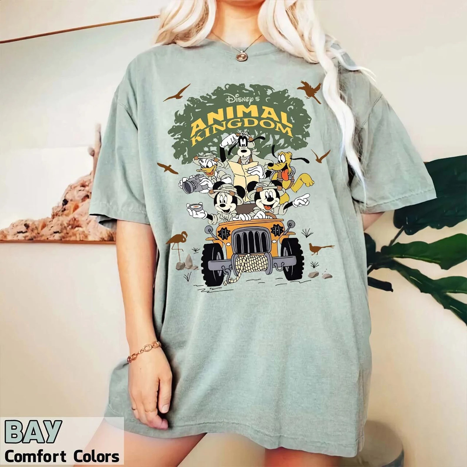 Disney Mickey Mouse and Friends Animal Kingdom Shirt, Disney Safari Mode Walt Disney World Shirt,... | Etsy (US)