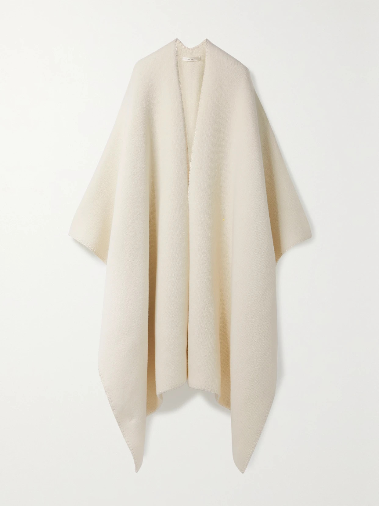 The Row - Darfo Oversized Cashmere-blend Cape - Ivory | NET-A-PORTER (UK & EU)
