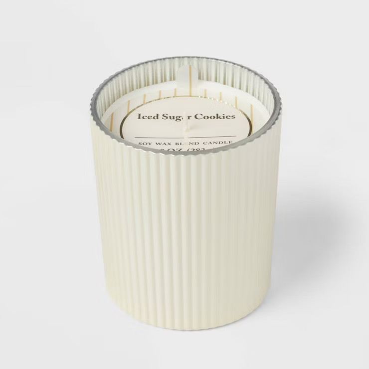 Clear Color Spray with Gold Rim Iced Sugar Cookies White - Threshold™ | Target