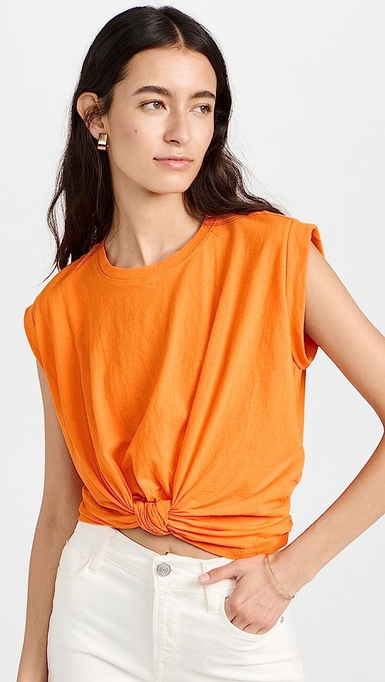 Knotted Rolled Tee | Shopbop