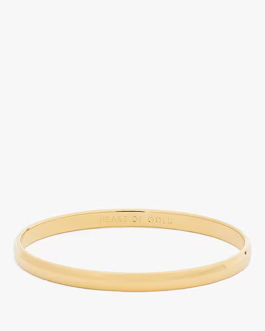 Heart Of Gold Idiom Bangle | Kate Spade New York | Kate Spade (US)