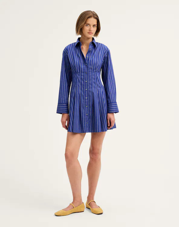 Seamed Mini Shirtdress | Madewell