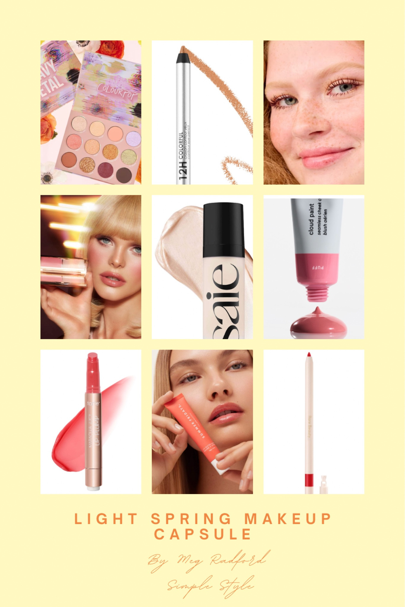 Light Spring, HOC Pastel and Golden Spring makeup capsule! Find the sunny, peachy tones that make you glow.

#LTKfindsunder50 #LTKbeauty