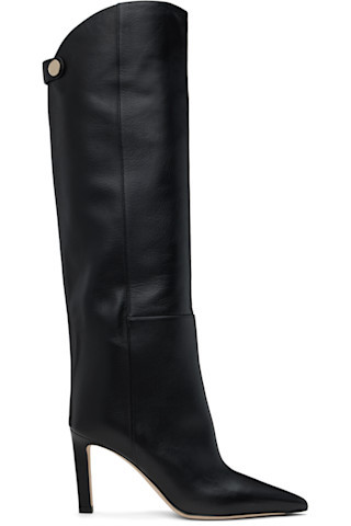 Jimmy Choo - Black Alizze Knee 85 Tall Boots | SSENSE