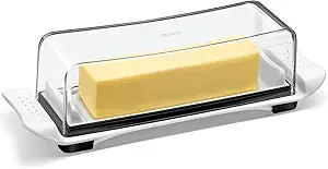 Butter Dish, IKOCO Airtight Butter Dish with Lid for Countertop and Refrigerator, Dishwasher Safe... | Amazon (US)
