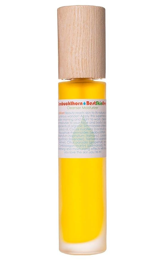 livinglibations - Organic Best Skin Ever Seabuckthorn Facial Cleansing Oil + Moisturizer | Natura... | Amazon (US)