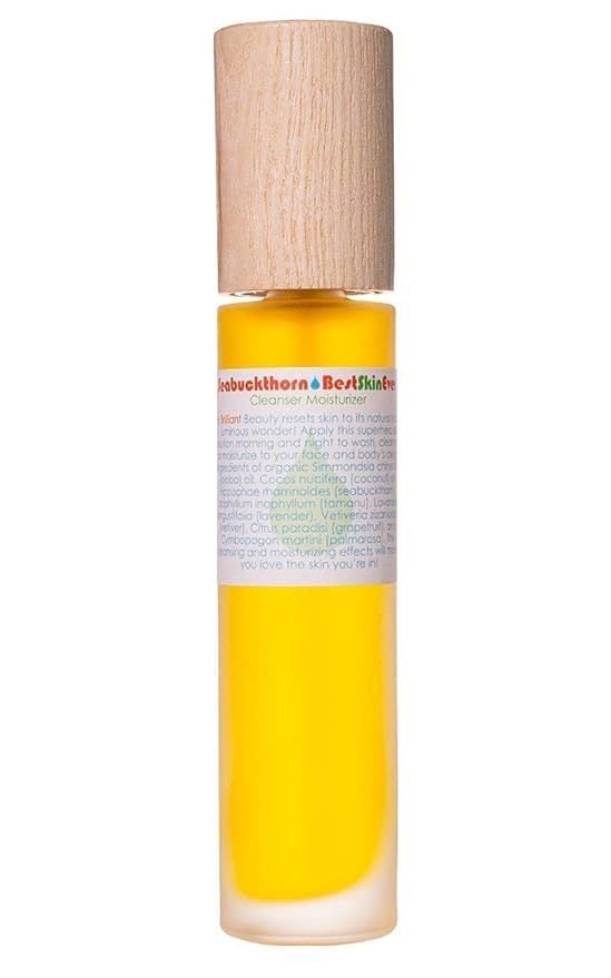 livinglibations - Organic Best Skin Ever Seabuckthorn Facial Cleansing Oil + Moisturizer | Natura... | Amazon (US)