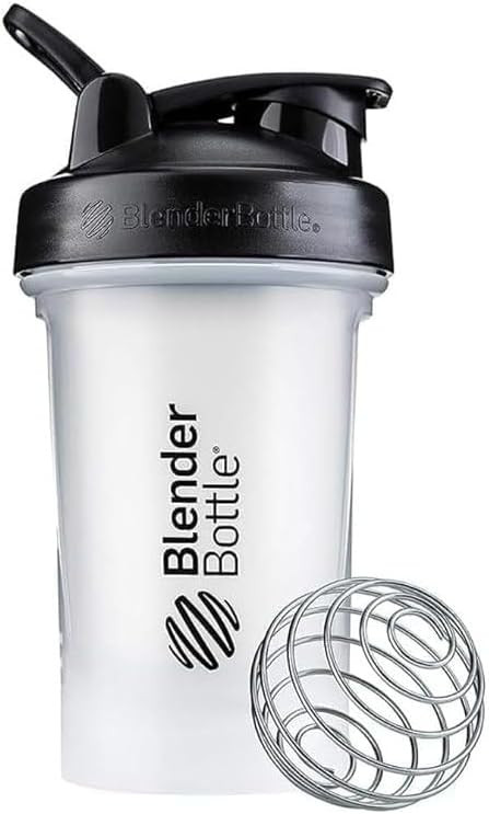 BlenderBottle Classic V2 Shaker Bottle Perfect for Protein Shakes and Pre Workout, 20-Ounce, Clea... | Amazon (US)