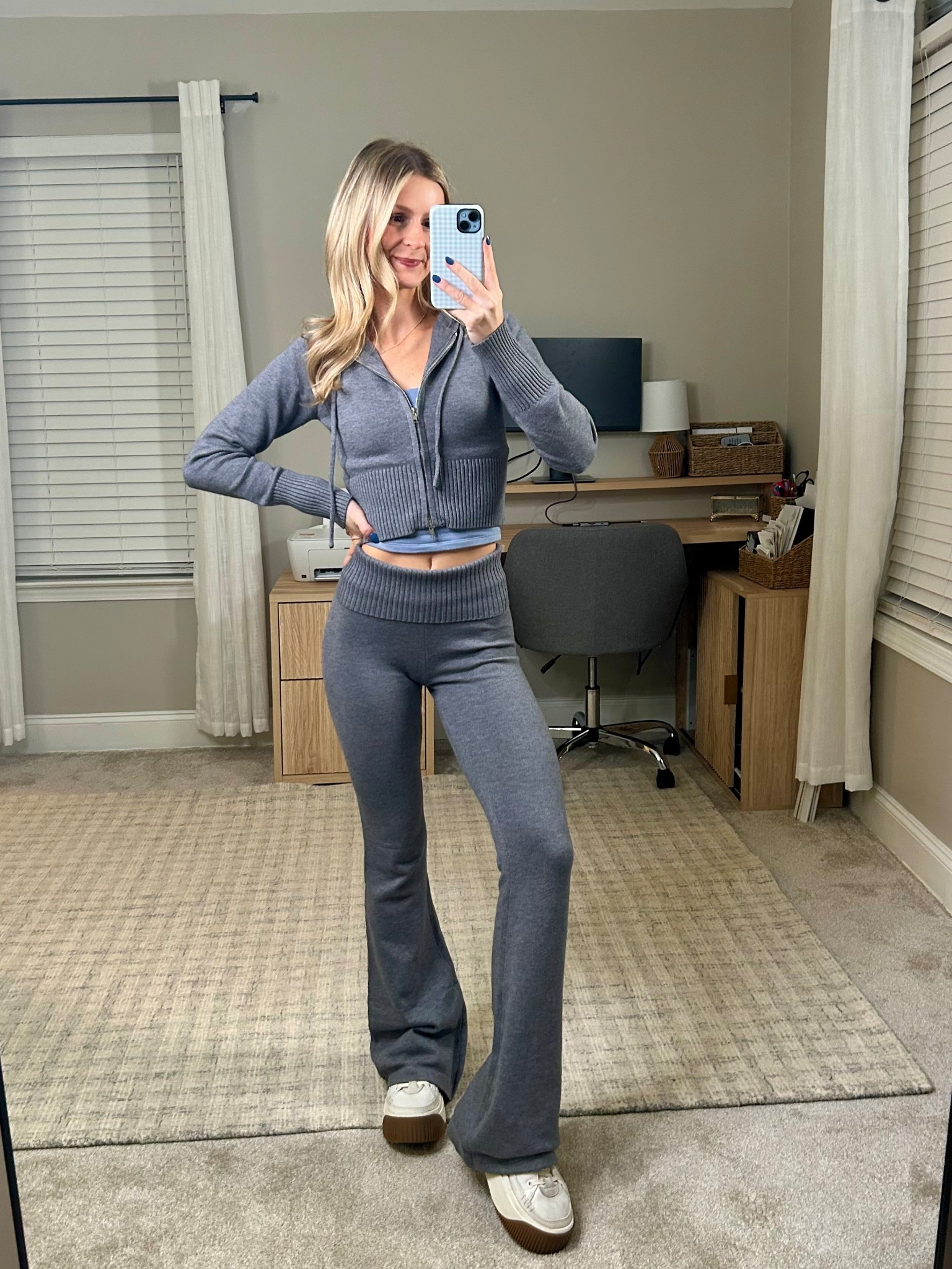 Last night’s NYE knit matching set Amazon find 🩶

Suchhhh a cute lounge, travel, errands set 😊 the quality iscrazy good — soft, thick & flattering! Comes in 7 colors and under $50 right now 🙌🏻

I am 5’3” & I would call this tall-girl friendly set because the pants were pretty long! 

Wearing an XS 


#amazonfashion #amazonmatchingset #matchingsets #loungesets #traveloutfit #casualoutfitinspo #casualoutfits #knitset #streetwear #Y2kfashion

#LTKTravel #LTKTall #LTKFindsUnder50