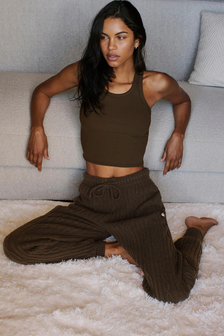 Goddess Ribbed Go-To Tank | Alo Yoga (US)