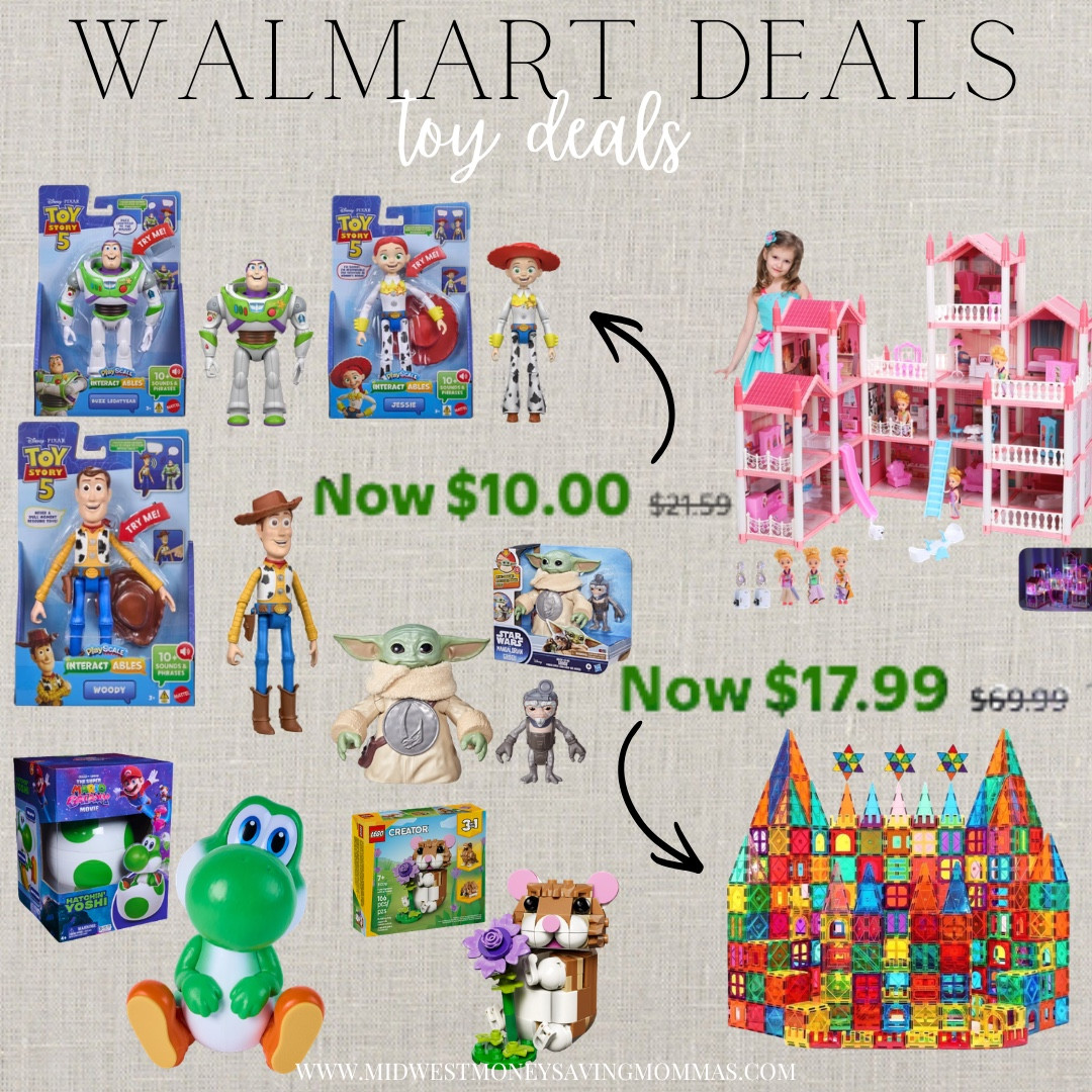 Toy deals at Walmart

Walmart Deals  toy sale  kid toys  gift ideas

#LTKmomlife #LTKKids #LTKSaleAlert