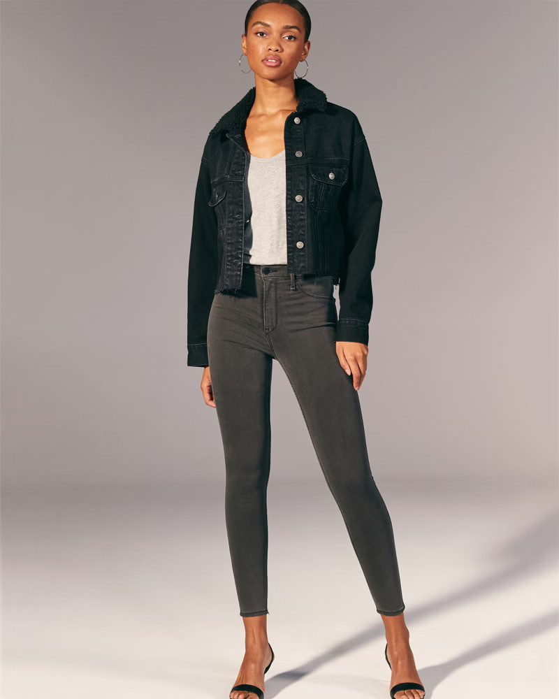 High Rise Jean Leggings | Abercrombie & Fitch (US)