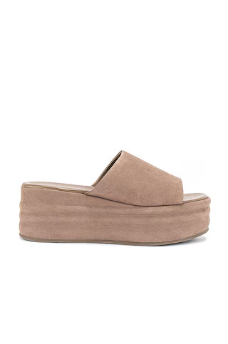 Harbor Flatform Sandal in Fawn Grey | Revolve Clothing (Global)