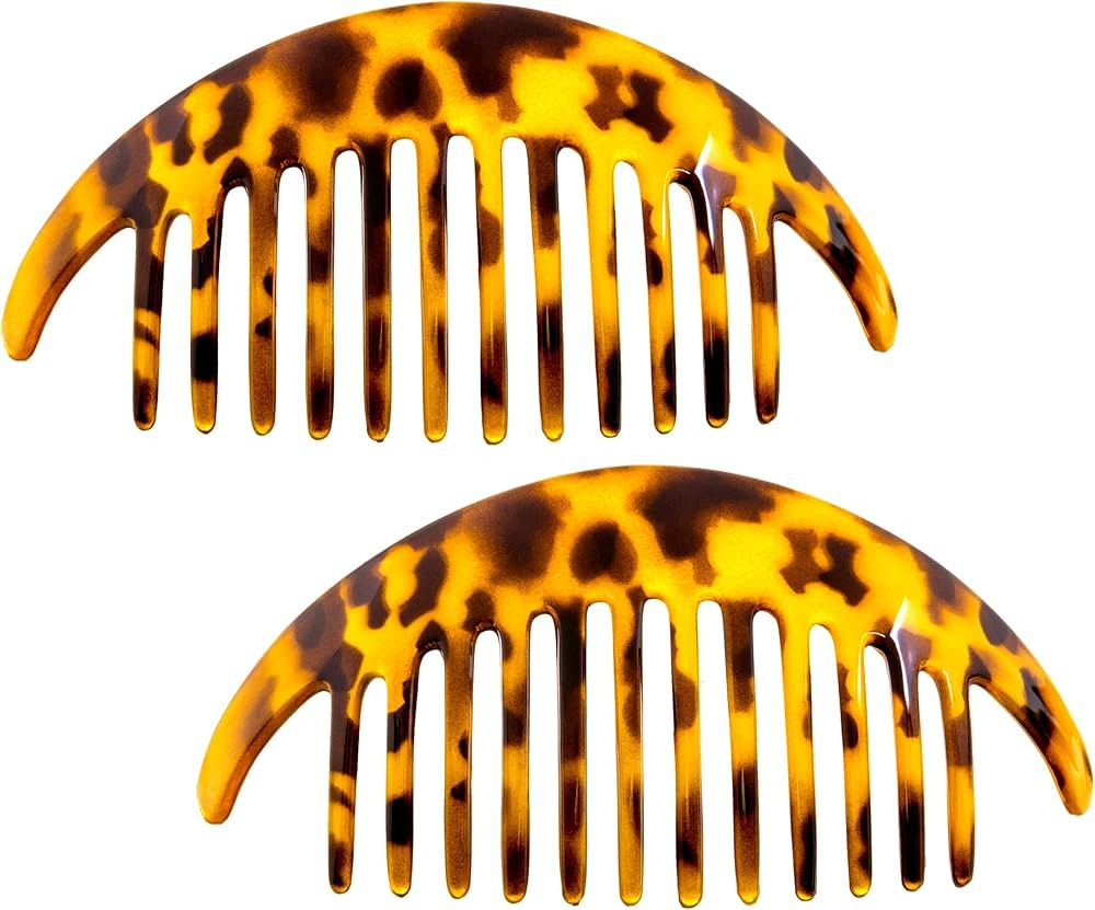 Camila Paris CP2877/2 French Hair Side Combs, Tokyo, Interlocking Combs French Twist Hair Combs, ... | Amazon (US)