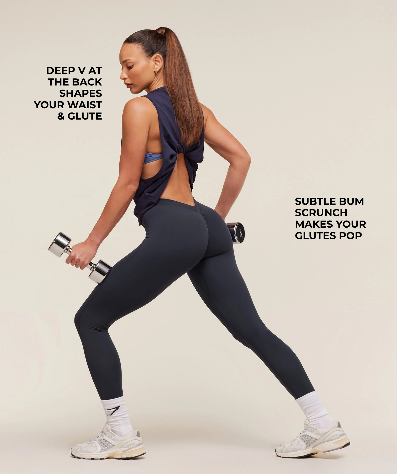 Lifting Dipped Waistband Leggings | Gymshark US