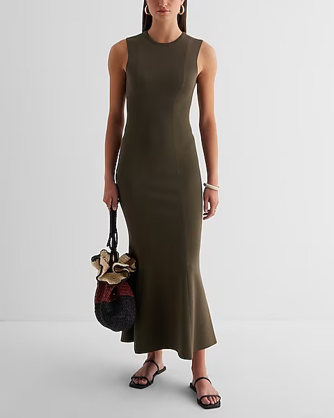 Convertible Twist Cutout Maxi Sweater Dress | Express
