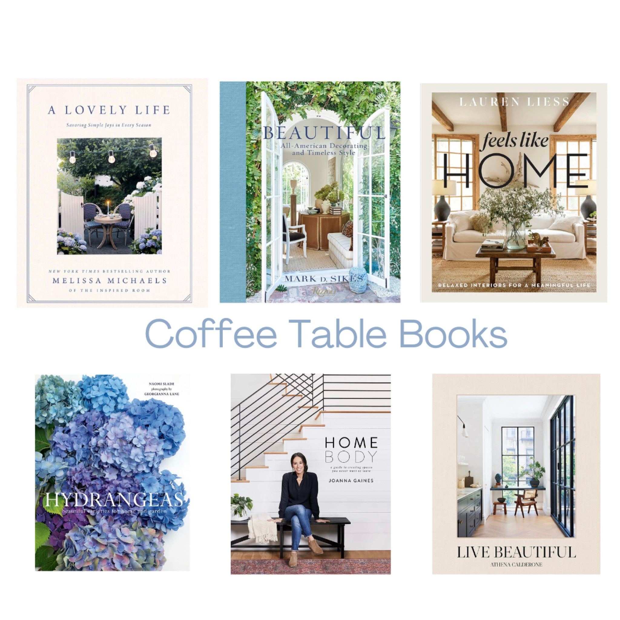 Coffee table books that are inspirational but double as decor! 

#LTKhome