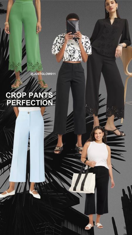 Cropped pants that are more flattering than slim capri pants.

These are culotte style pants that look great with plain white shirt or white button down




#LTKfindsunder100 #LTKsalealert #LTKSpringSale