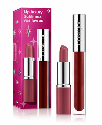 Clinique Lip Luxury Lipstick and Lip Gloss Gift Set, Created for Macy's - Macy's | Macy's