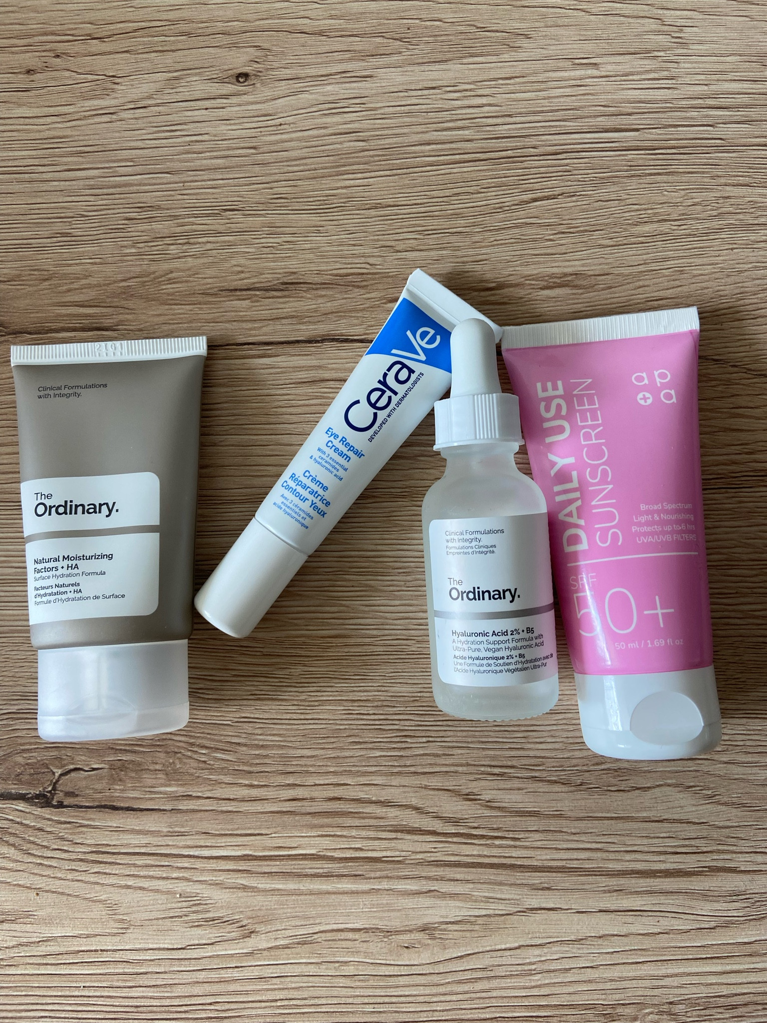 Skincare products this morning: hyaluronic acid, eye cream, moisturizer, spf

#LTKbeauty #LTKeurope #LTKunder50
