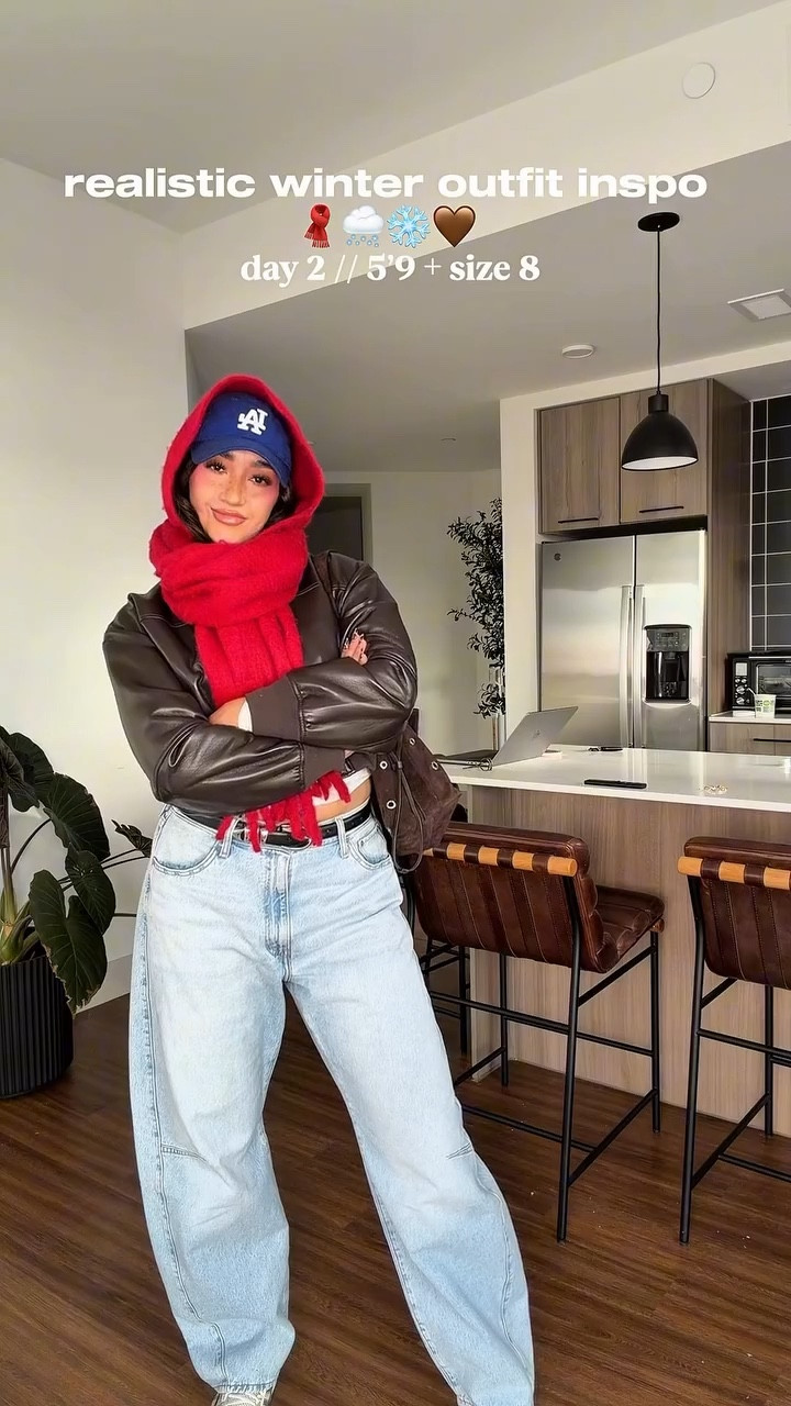 Day 2 of realistic winter outfit ideas // I’m being so serious whe I say I rewear the same pieces over and over again — like these jeans I haven’t stopped wearing them since I got them and this scarf I just want to wear everyday and this leather jacket I’ve been throwing on nonstop since fall 😅 so I hope you don’t get tired of seeing the same pieces pookies!

#winteroutfitideas #everydayoutfit #latinacontentcreator 

Latina content creator