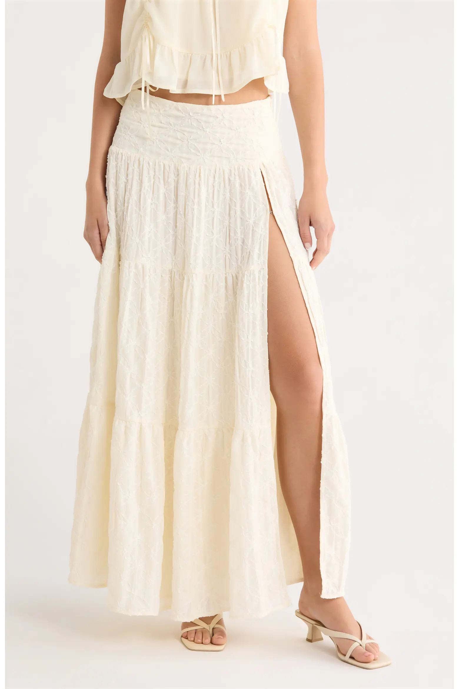 Embroidered Maxi Skirt (Women) | Nordstrom | Nordstrom