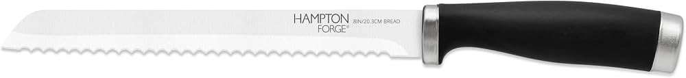 Hampton Forge Epicure Bread Knife, Black | Amazon (US)