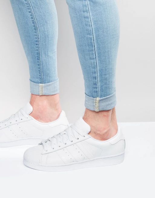 adidas Originals Superstar sneakers in white | ASOS US