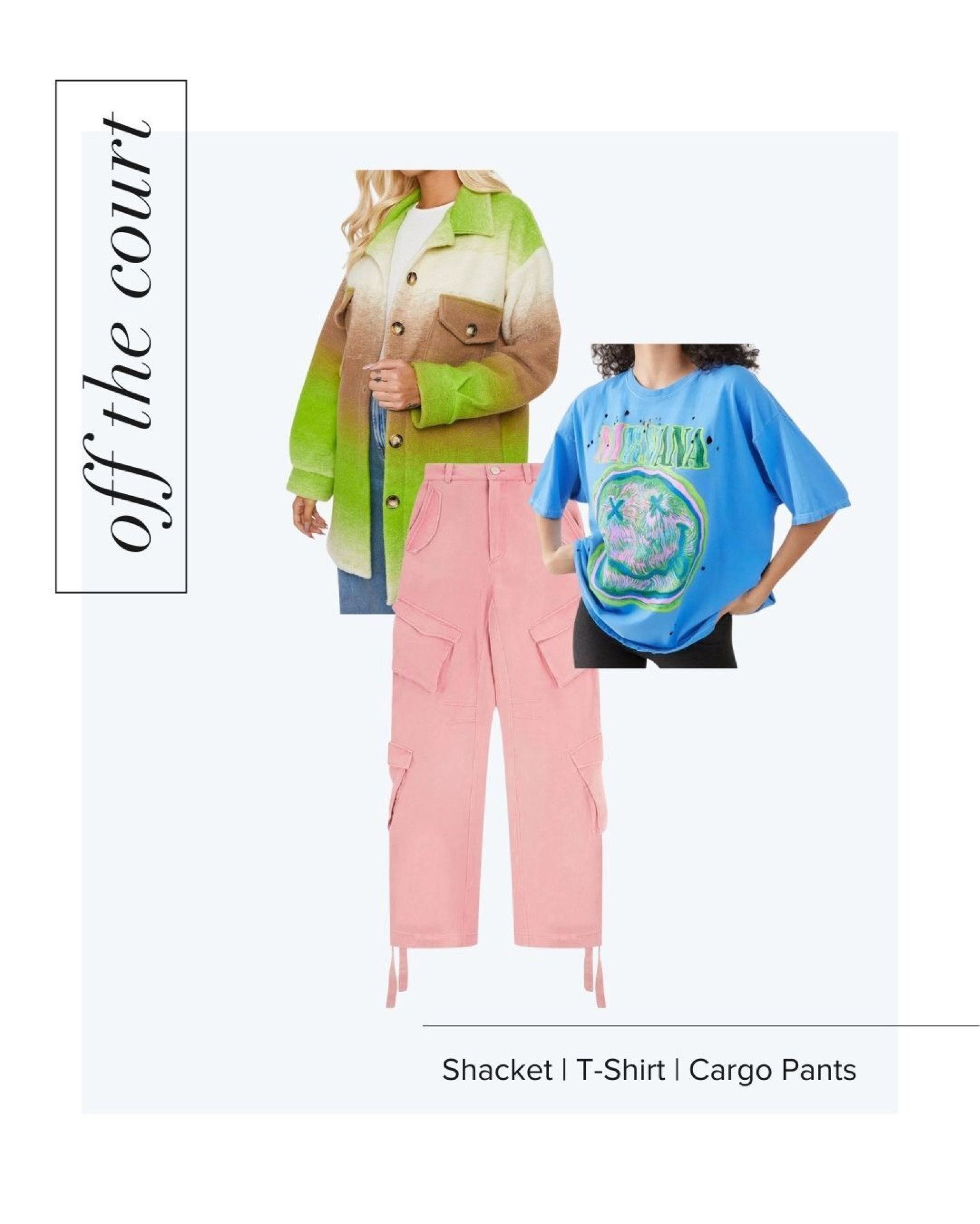Such a fun look! Loving these pink cargo pants and Nirvana t-shirt! 

#LTKFind #LTKSeasonal #LTKstyletip