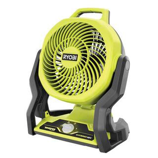 RYOBI ONE+ 18V Cordless Hybrid WHISPER SERIES 7-1/2 in. Fan (Tool Only) PCL811B - The Home Depot | The Home Depot
