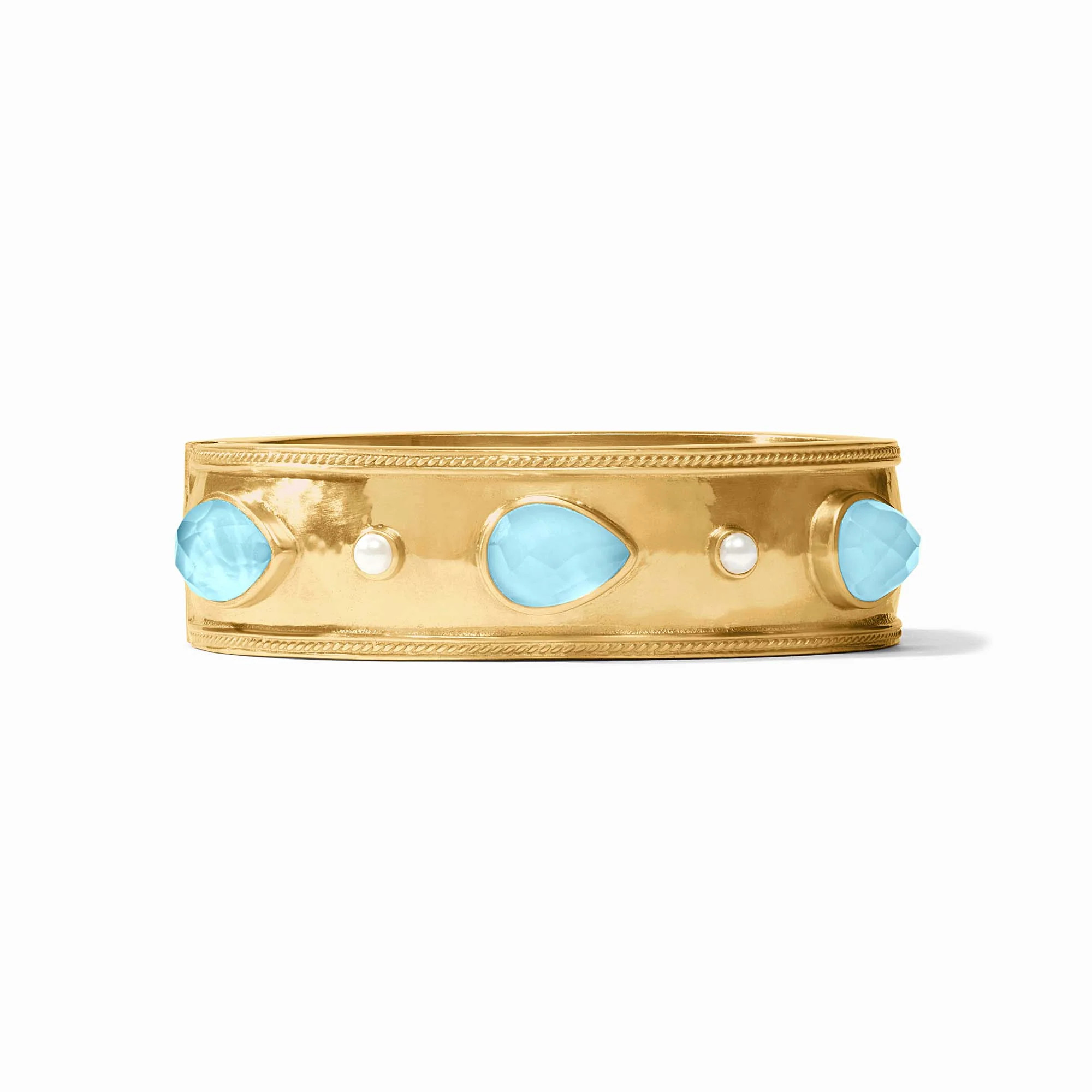 Cannes Statement Hinge Bangle Bracelet | Julie Vos | Julie Vos