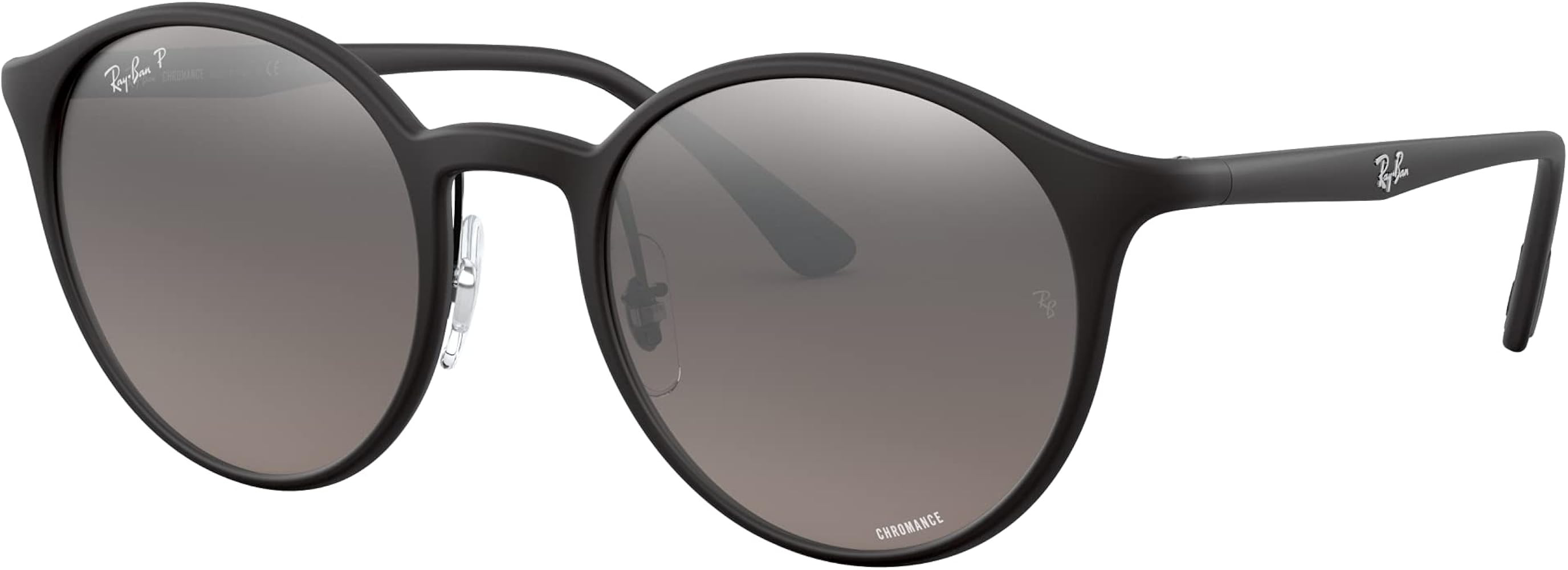 Ray-Ban Rb4336ch Chromance Round Sunglasses | Amazon (US)